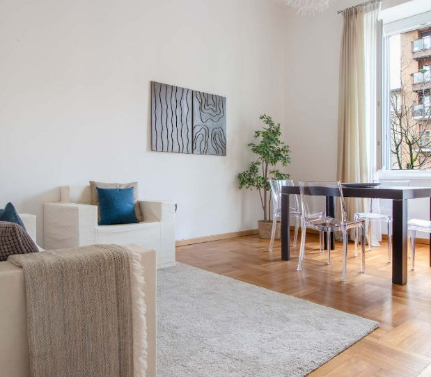 Trilocale eleganza e comfort